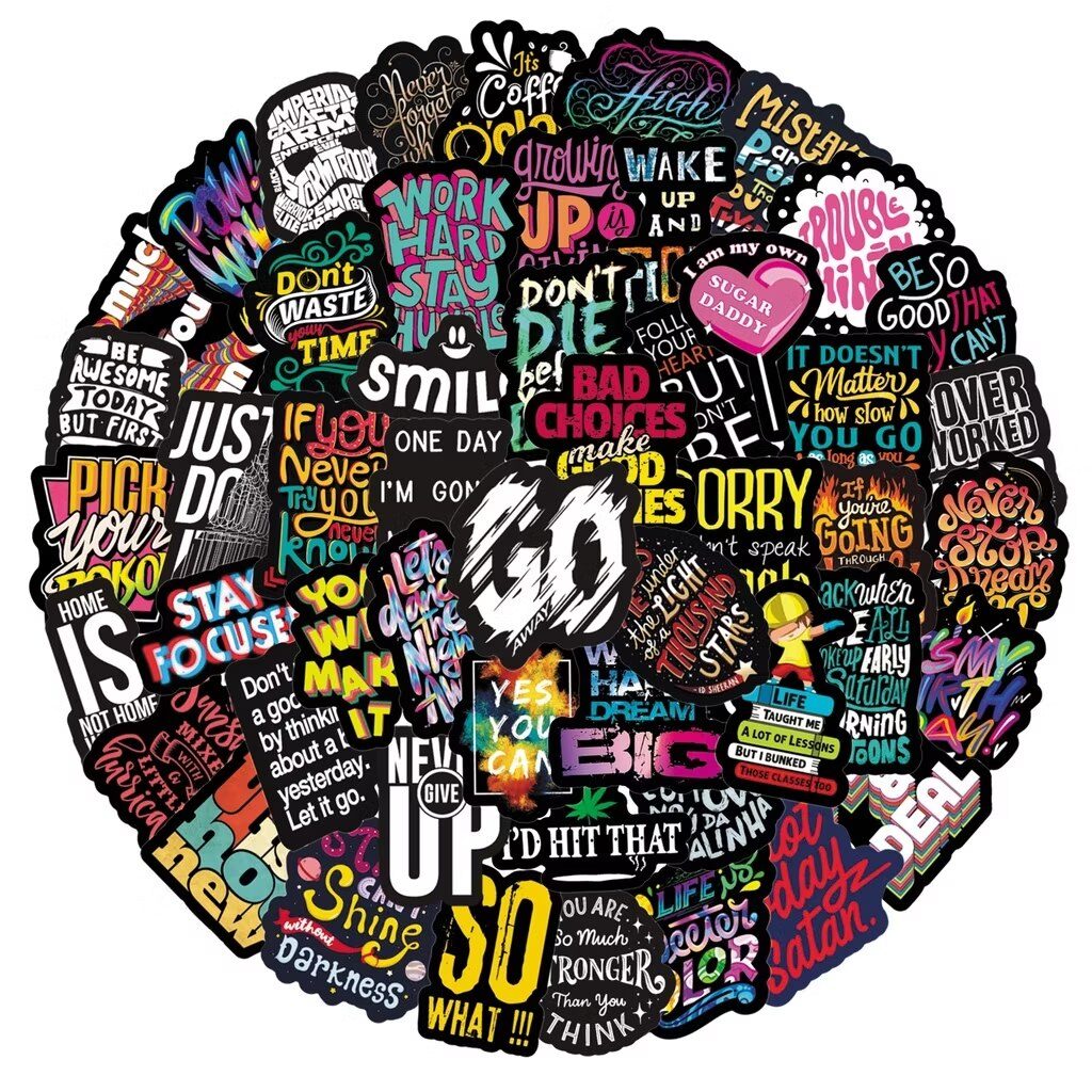Motivational Quotes sticker set